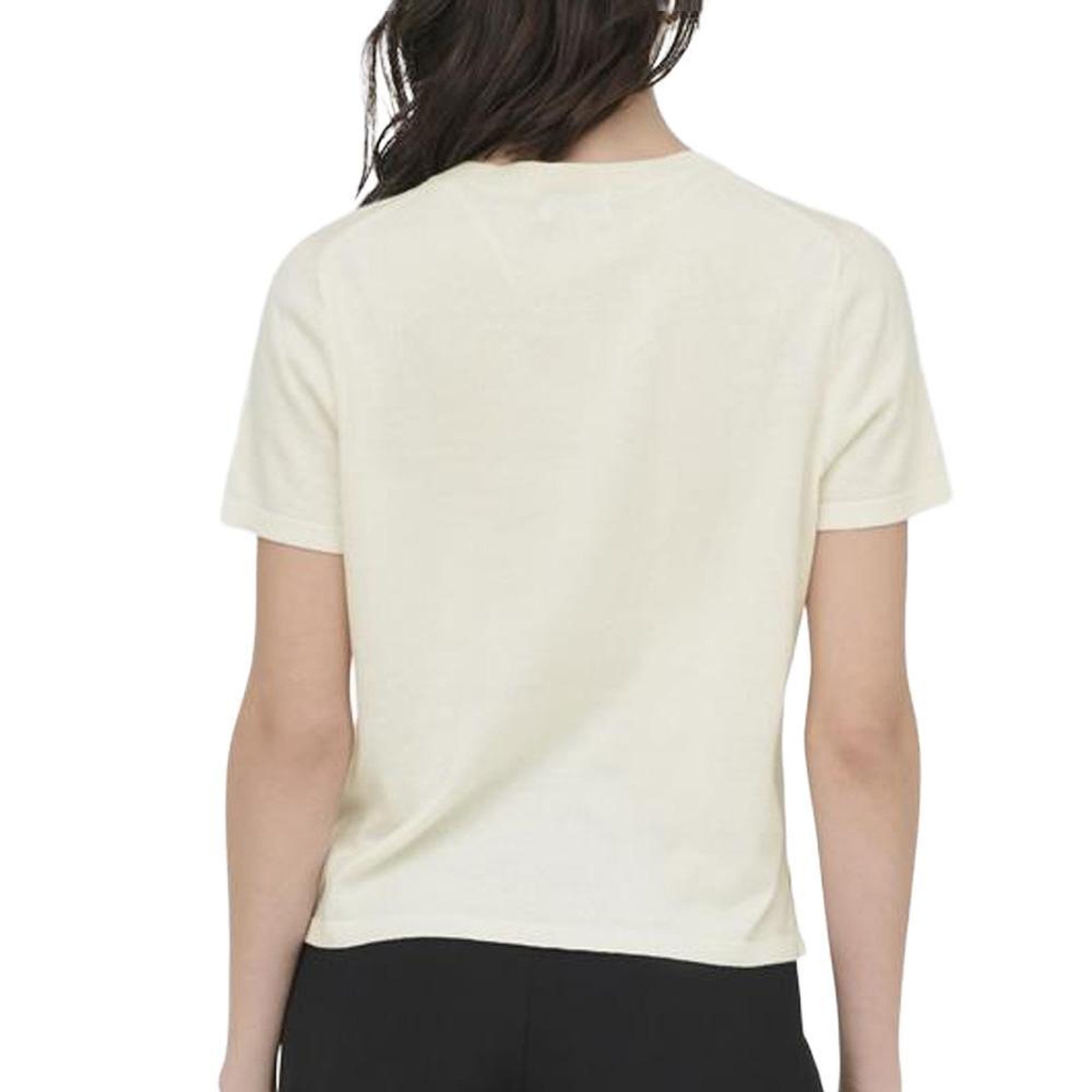 Voir la diapositive 2 : JACQUELINE DE YONG T-Shirt Blanc Femme JDY Bodil