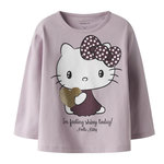 NAME IT T-Shirt Manches Longues Mauve Fille Name it Fobba. Coloris disponibles : Violet