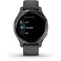 Voir la diapositive 4 : GARMIN Montre sport Venu 2S Grey avec bracelet gris fonce