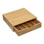 Voir la diapositive 1 : Tiroir range capsules en bambou
