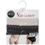 Voir la diapositive 3 : VARIANCE Lot de 2 slips en microfibre
