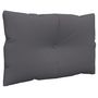 Voir la diapositive 5 : VIDAXL Coussins de palette lot de 2 anthracite tissu