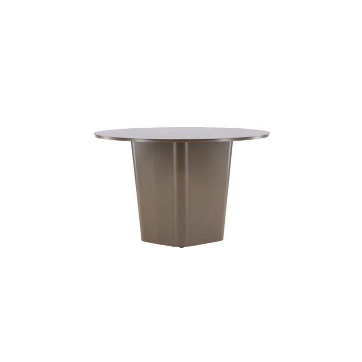 Paris Prix Table de Jardin Ronde  Santa Fe  120cm Marron