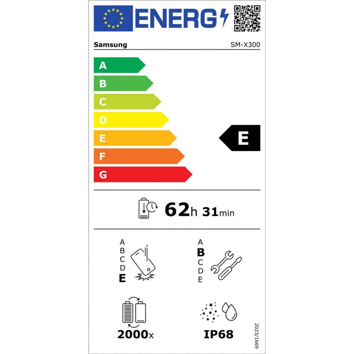Samsung Tablette Android Galaxy Tab Active 5 128Go Noir / Vert