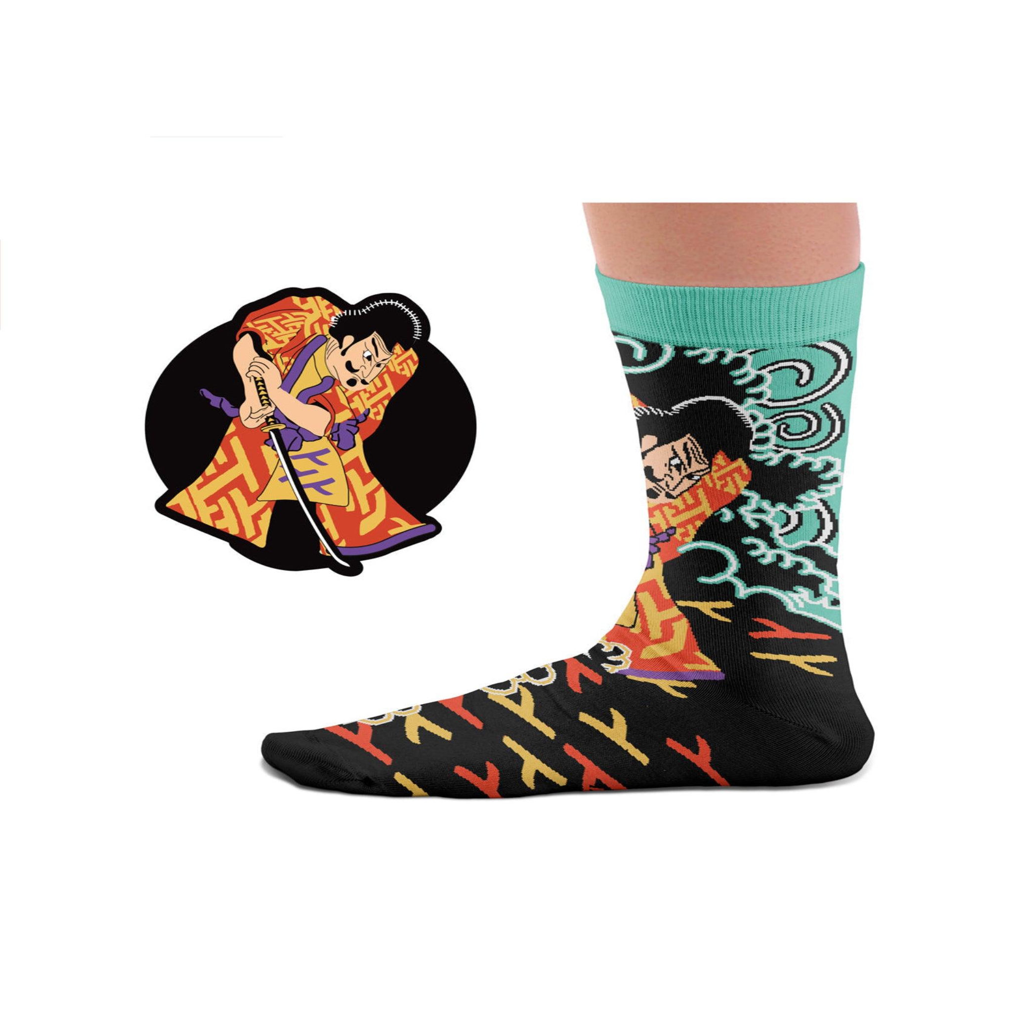 Voir la diapositive 3 : SOCK AFFAIRS Chaussettes samouraï