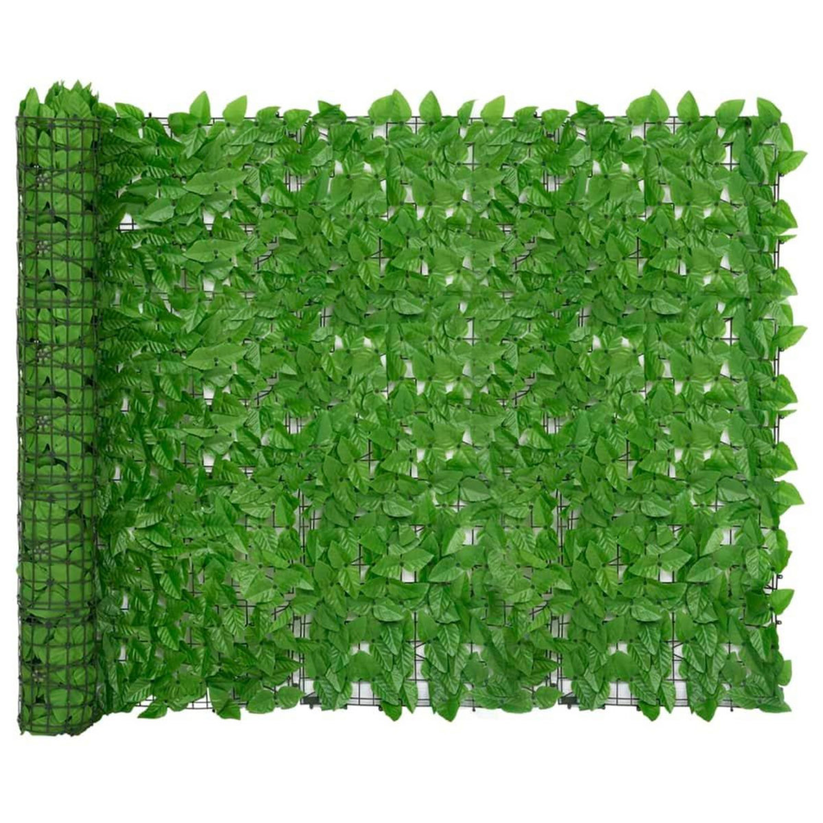 VIDAXL Ecran de balcon avec feuilles vert 600x150 cm