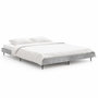 Voir la diapositive 2 : VIDAXL Cadre de lit sans matelas gris beton 135x190 cm