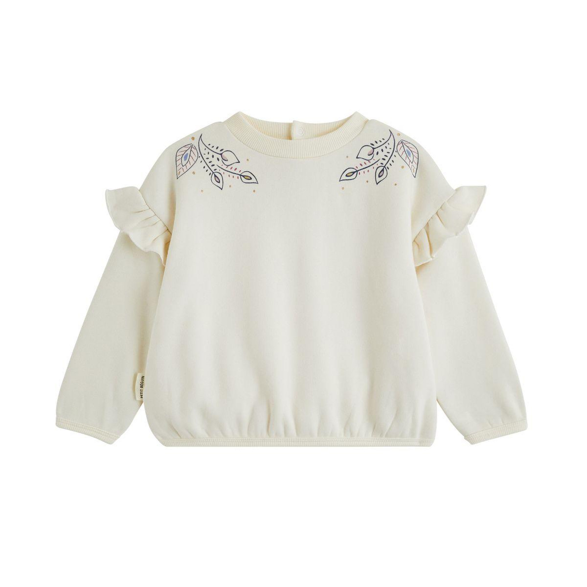 Voir la diapositive 2 : PETIT BEGUIN Ensemble bébé sweat et legging en molleton ultra chaud Ilana