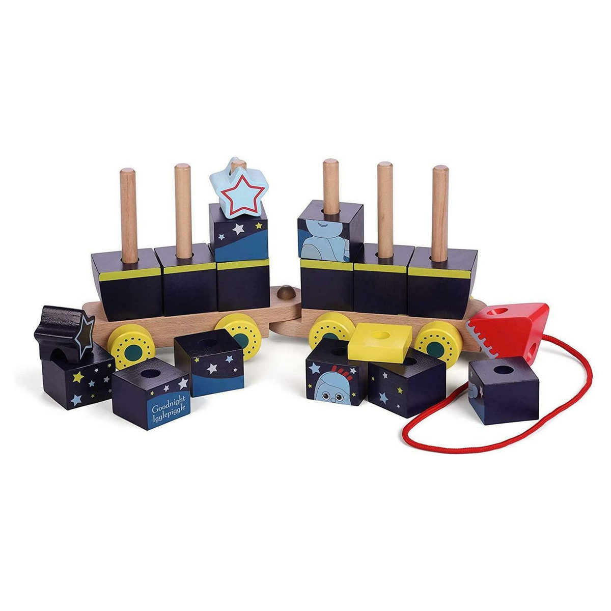 IN THE NIGNT GARDEN Jouet à empiler en bois