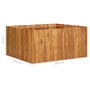 Voir la diapositive 6 : VIDAXL Lit sureleve de jardin 100x100x50 cm Bois massif d'acacia