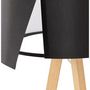 Voir la diapositive 6 : Paris Prix Lampe à Poser  Fidelio  64cm Noir
