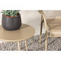 Voir la diapositive 6 : Paris Prix Ensemble Table d'Appoint de Jardin & 2 Chaises  Faro  55cm Beige