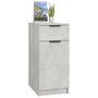 Voir la diapositive 5 : VIDAXL Armoire de bureau Gris beton 33,5x50x75 cm Bois d'ingenierie