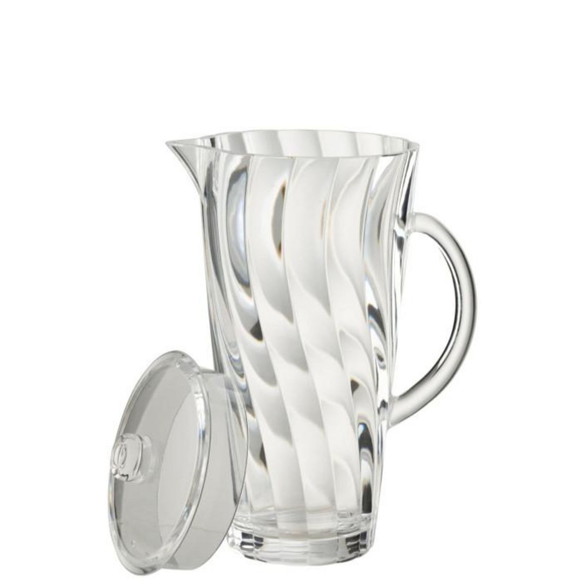 Paris Prix Carafe Réutilisable  Vague  2,32L Transparent