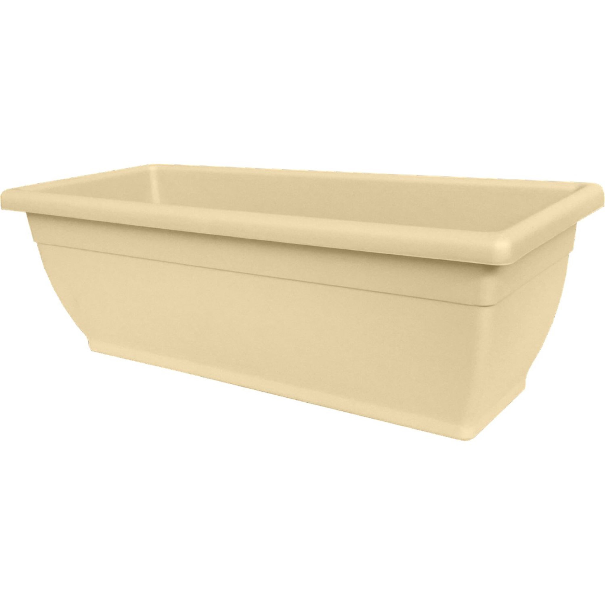 GARDENSTAR Jardinière en plastique - L60xH20cm - Beige nomade