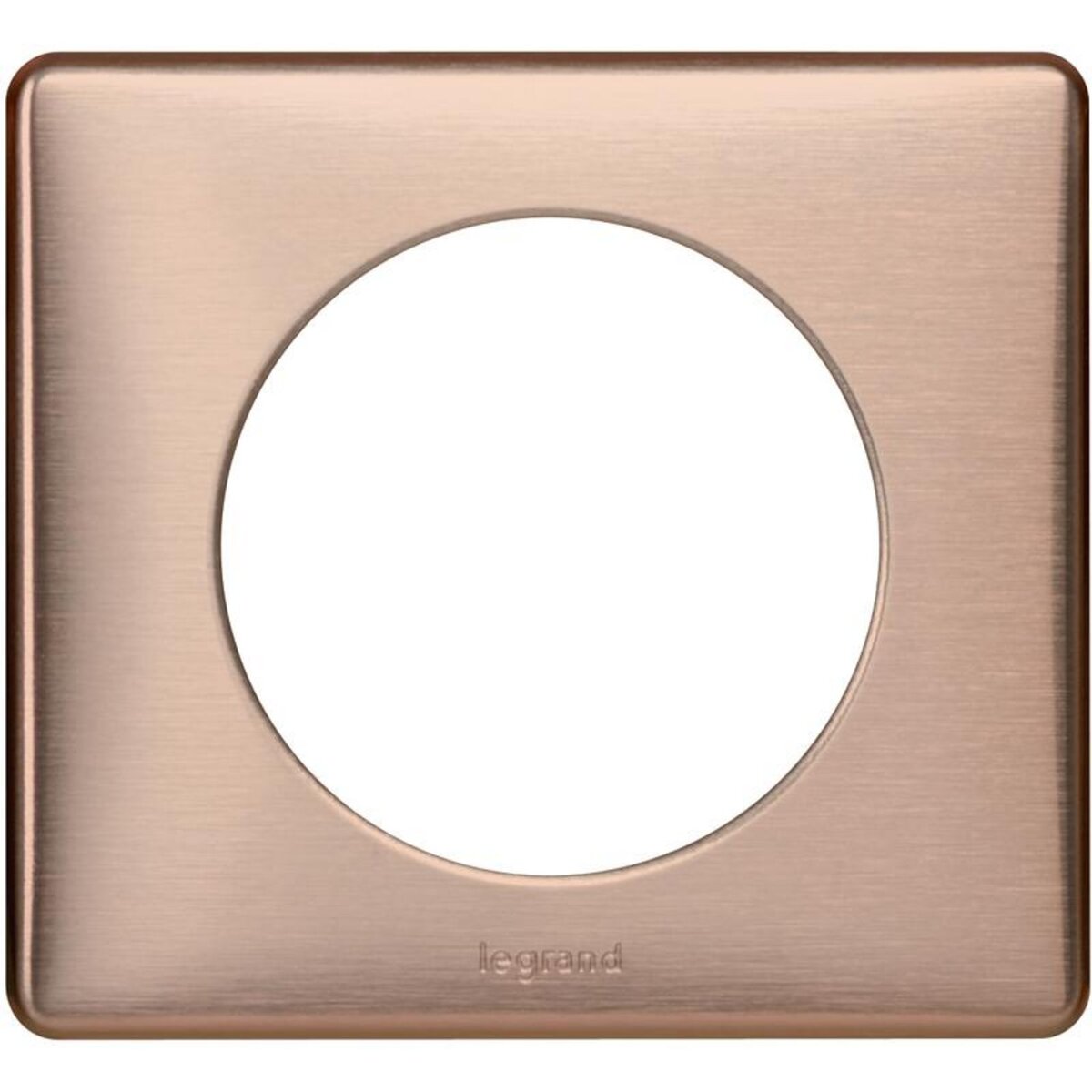 Legrand Celiane plaque 1 poste copper cuivre