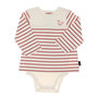 Voir la diapositive 1 : ELLE EST OU LA MER Body t shirt Rouge/ Garçon EOM  Vabody
