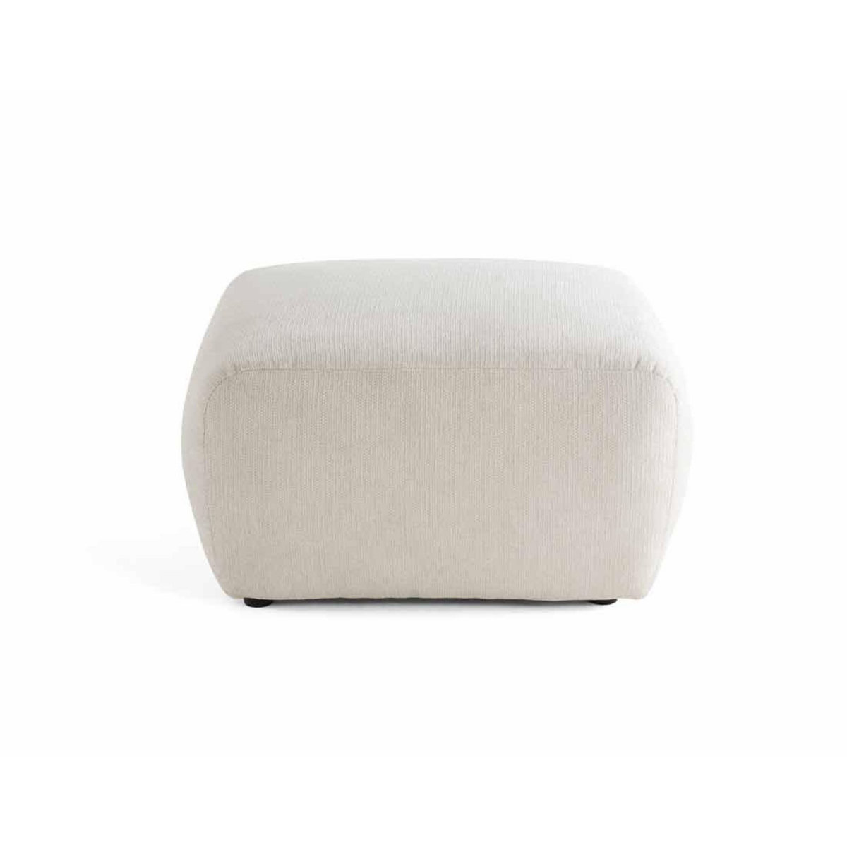 LISA DESIGN Sorrente - pouf - en tissu texturé