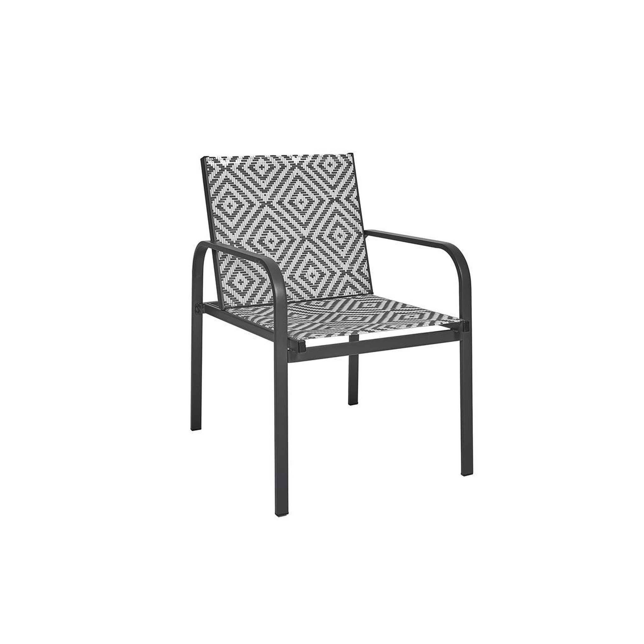 Voir la diapositive 2 : The Home Deco Factory Salon de jardin 2 places  mexico  83cm gris