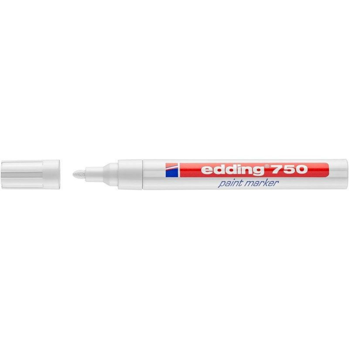 CENTRALE BRICO Marqueur peinture blanc EDDING E-750