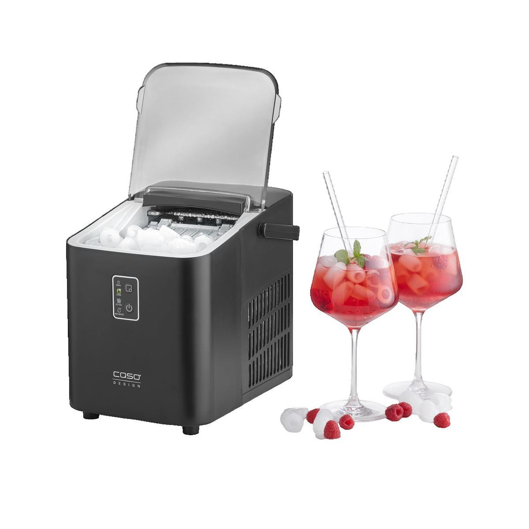 Voir la diapositive 2 : caso Machine à glaçons Caso IceChef Compact design noir
