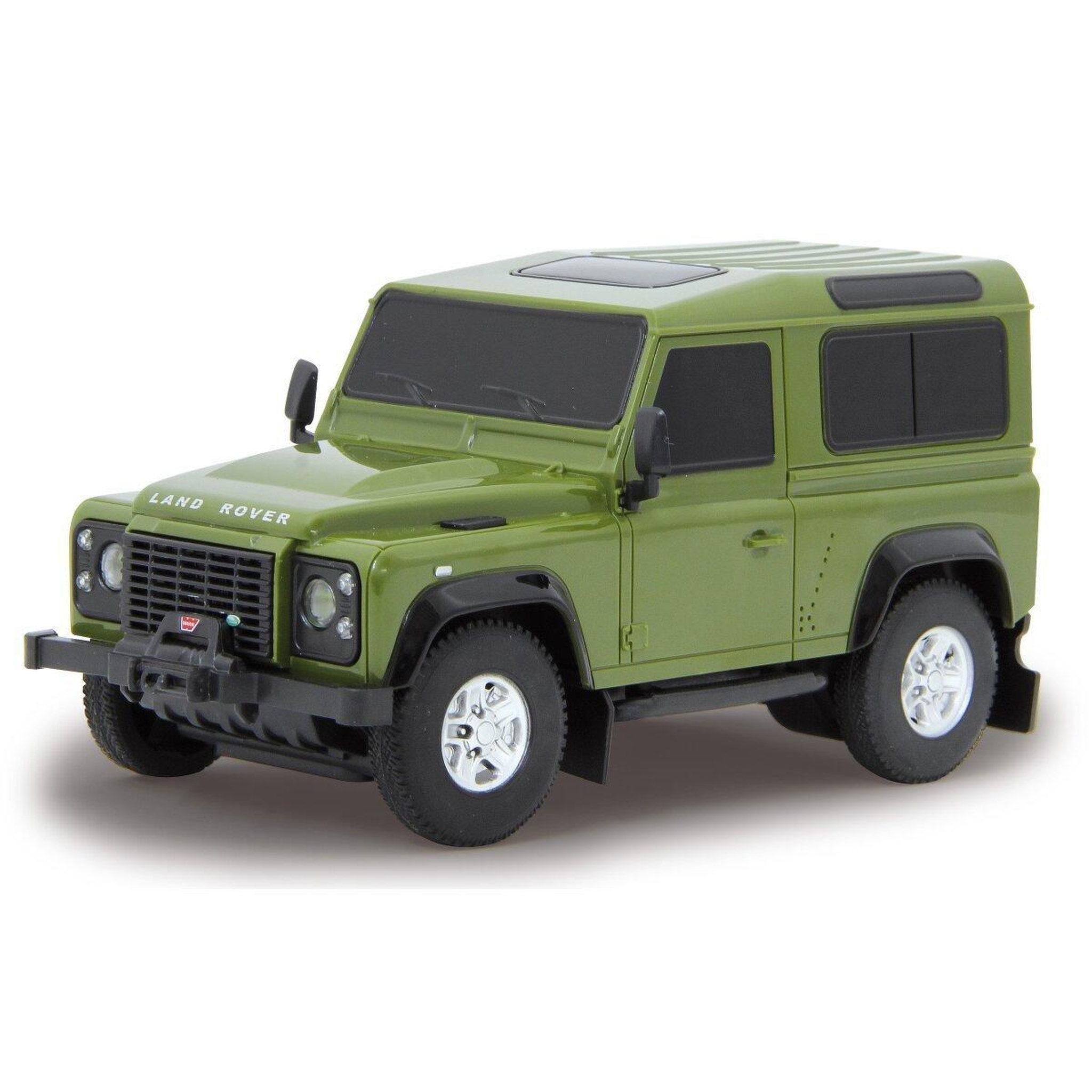Voir la diapositive 5 : Jamara Voiture télécommandée land rover defender 1:24 vert 2,4ghz