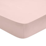 DODO Drap Housse Influence Percale Litchi. Coloris disponibles : Rose