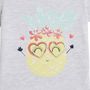 Voir la diapositive 2 : INEXTENSO T-shirt manches courtes bébé fille