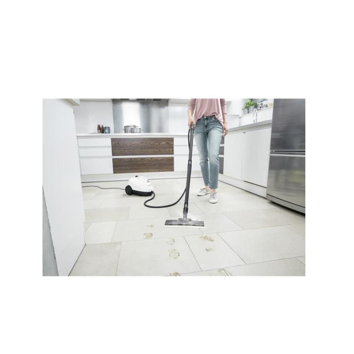 KARCHER Nettoyeur vapeur traîneau 3.2 bars 1500w blanc - 15126010