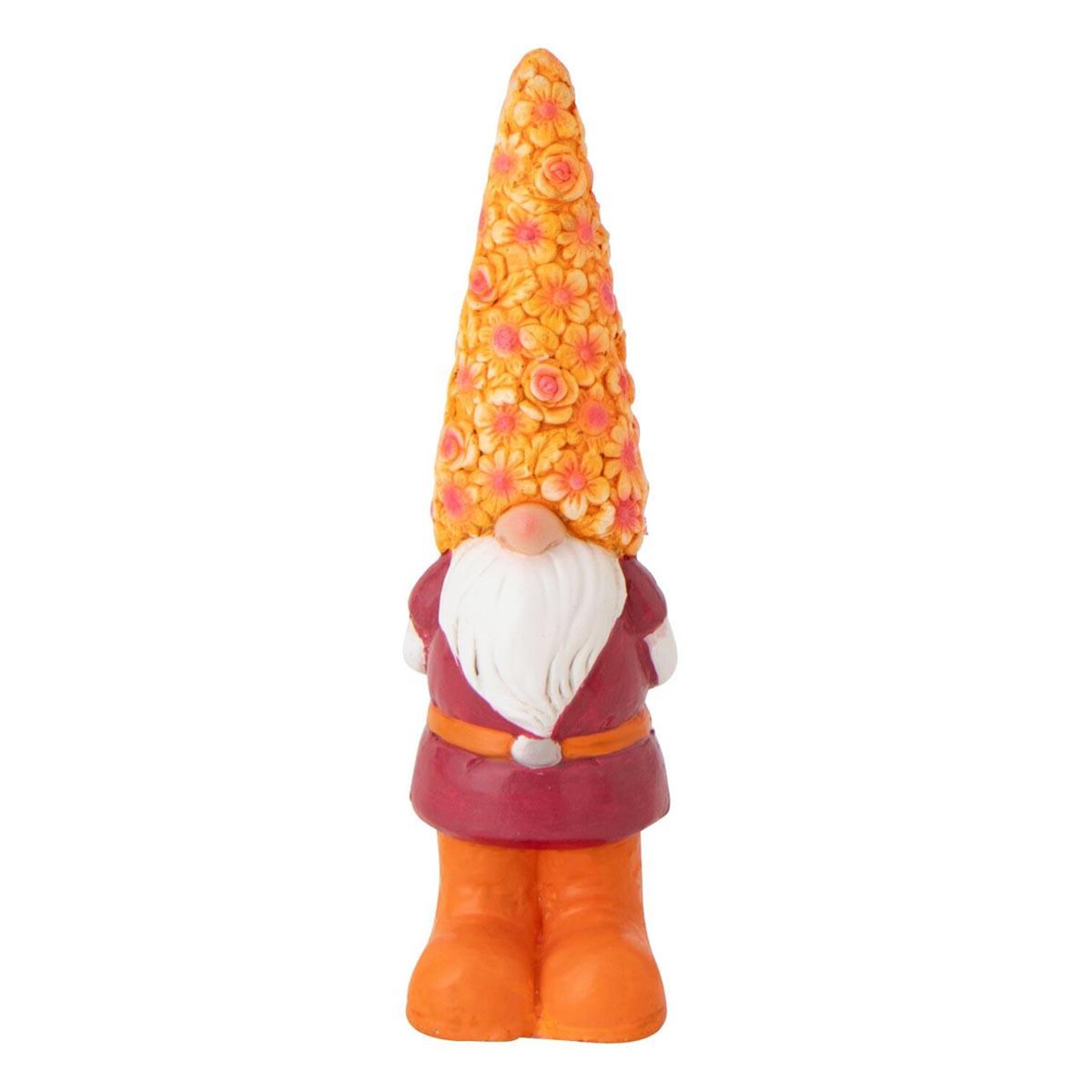 J-LINE Statuette lutin d'extérieur  ginger  35cm multicolore