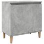 Voir la diapositive 2 : VIDAXL Meuble de lavabo gris beton 58x33x60 cm bois d'ingenierie