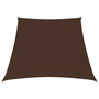 Voir la diapositive 1 : VIDAXL Voile de parasol Tissu Oxford trapeze 2/4x3 m Marron