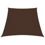 Voir la diapositive 1 : VIDAXL Voile de parasol Tissu Oxford trapeze 2/4x3 m Marron