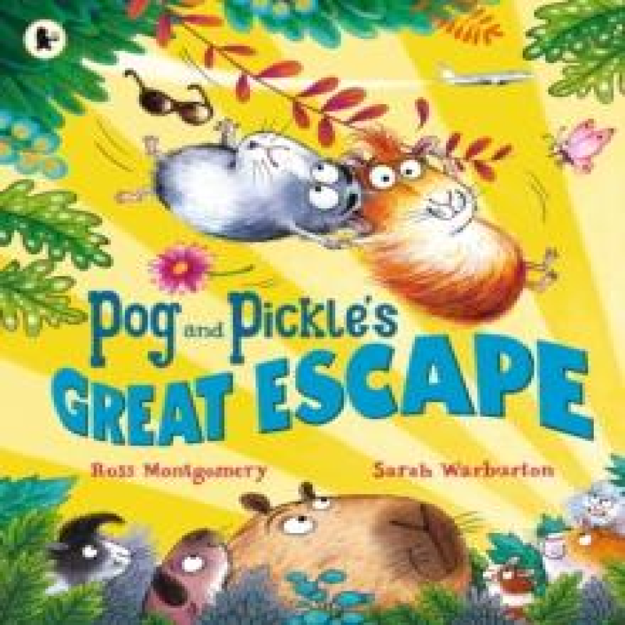 LIVRES Pog and Pickle's Great Escape : What if your pet guinea pigs went on holiday? A fun rhyming picture book comedy perfect for summer storytimes, by multi-award-winning author Ross Montgomery, ages 3-7
