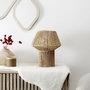 Voir la diapositive 4 : Paris Prix Lampe à Poser  Corde Tressée  33cm Naturel