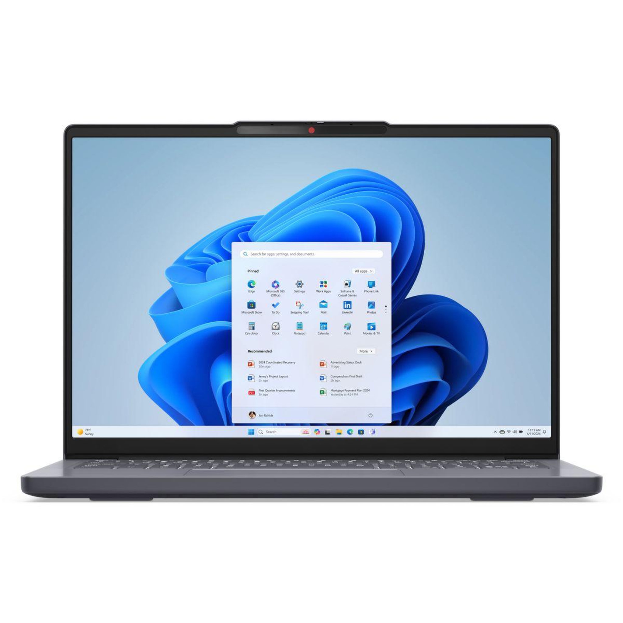 Voir la diapositive 4 : Lenovo Ordinateur portable IdeaPad Slim 3 14ARP10