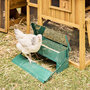 Voir la diapositive 5 : SWEEEK Mangeoire automatique pour poules - distributeur à pédale - capacité de 5kg - acier galvanisé