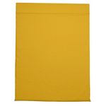 DODO Drap plat Partition Satin de coton Coloris Curry. Coloris disponibles : Jaune