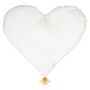 Voir la diapositive 2 : Paris Prix Coussin Déco Enfant  Cœur  40x45cm Blanc