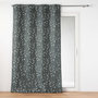 Voir la diapositive 1 : Paris Prix Rideau à Œillets Imprimé  Sakura  140x260cm Anthracite