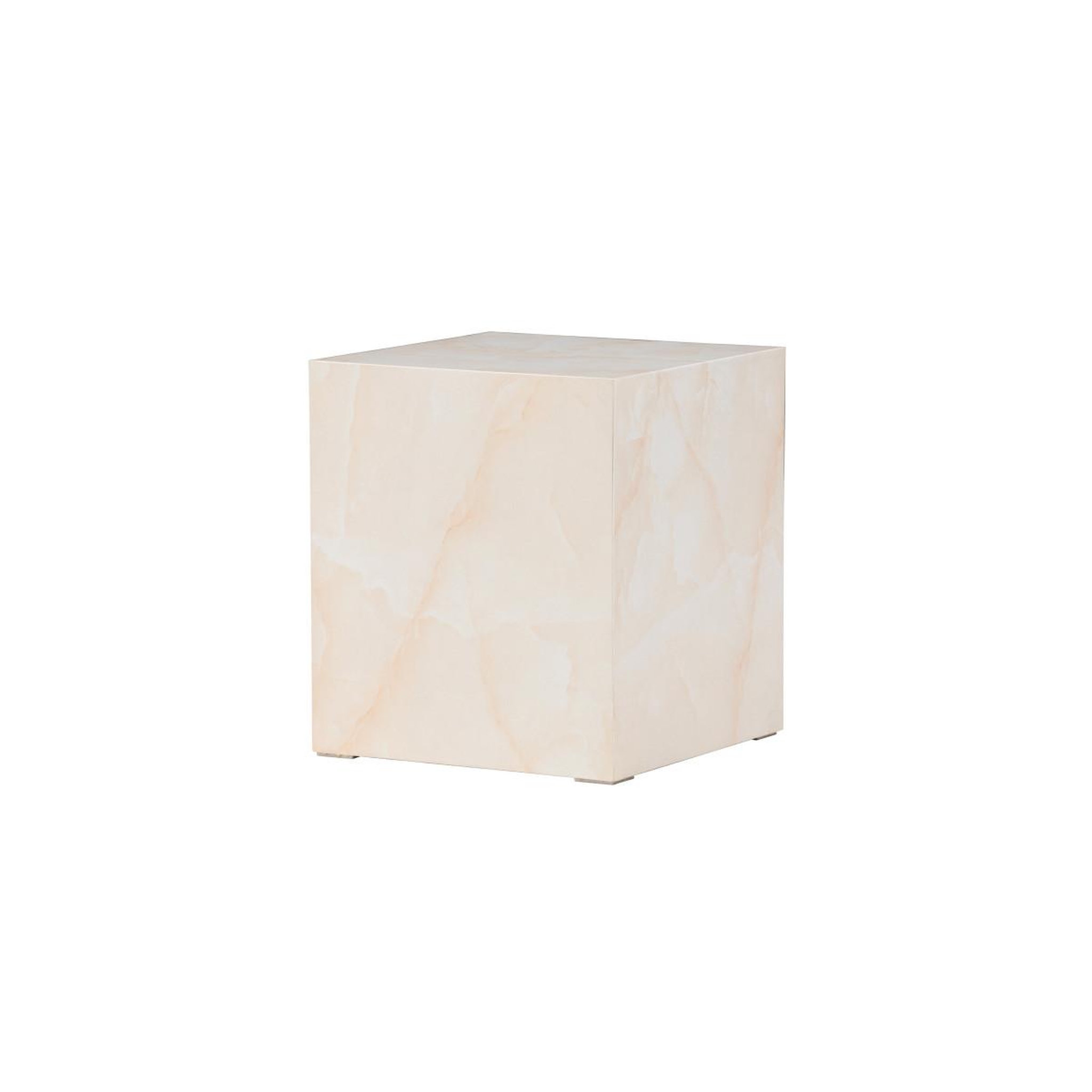 Voir la diapositive 2 : Paris Prix Table d'appoint design  york  45cm jaune clair