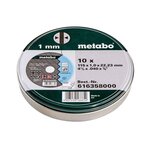 METABO SAS 10 meules de tronçonnage SP 115x1,0x22,23
