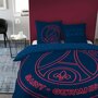 Voir la diapositive 1 : PSG Parure housse de couette réversible adulte coton 57 fils PSG NEORED