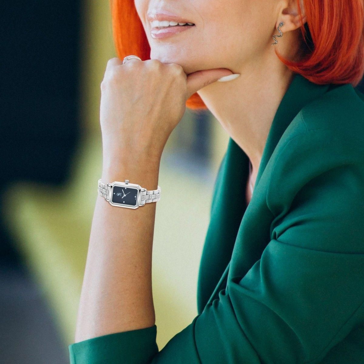 SC CRYSTAL Montre Soline élégante ornée de Cristaux scintillants par SC Crystal