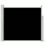 VIDAXL Auvent lateral retractable de patio 100x300 cm Noir