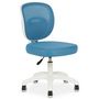 Voir la diapositive 3 : IDIMEX Chaise de bureau enfant MAYLA réglable en tissu mesh