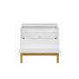 Voir la diapositive 2 : Paris Prix Mini Bar Design  Grande  75cm Blanc