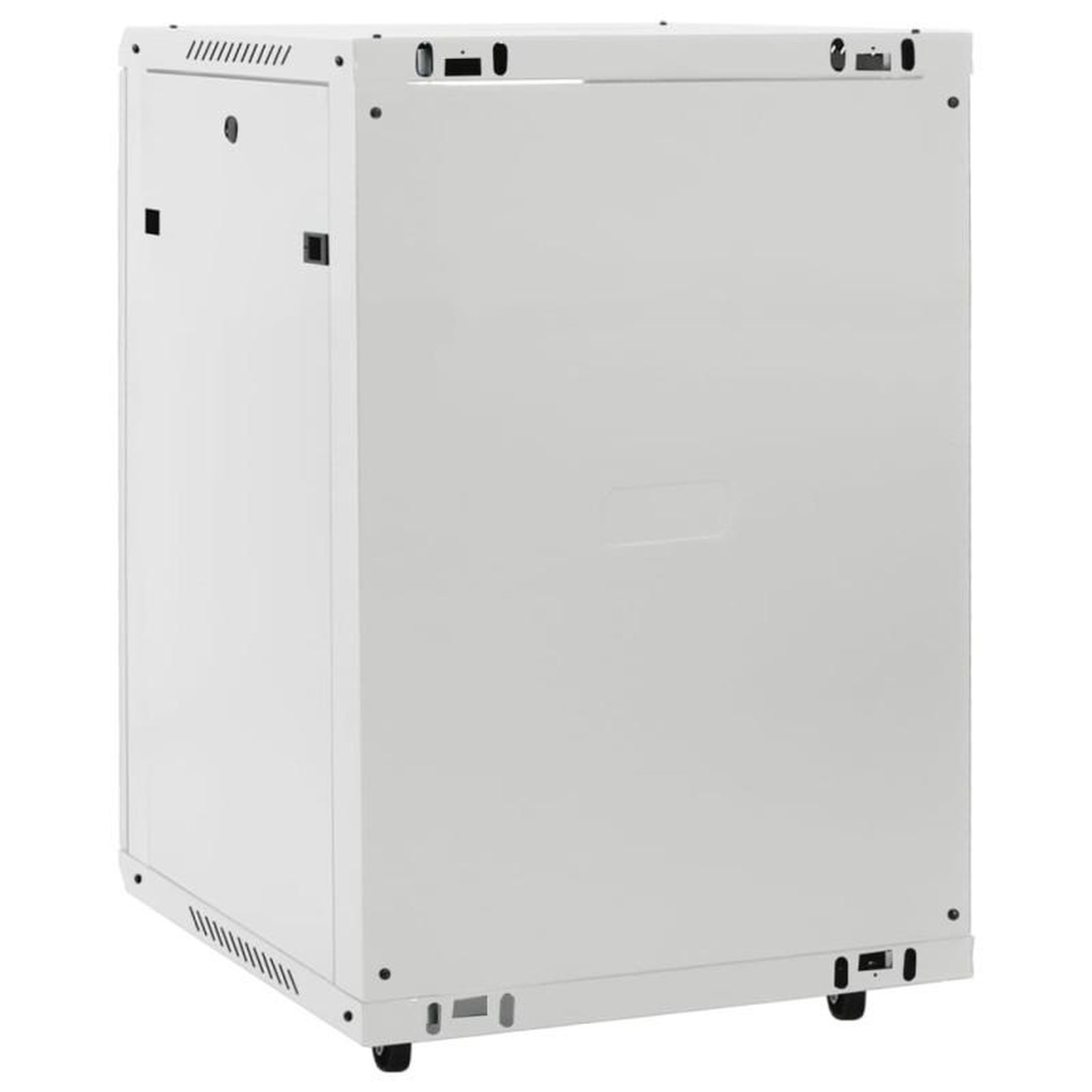 Voir la diapositive 5 : VIDAXL Coffret de réseau avec pieds pivotants 15U 19 IP20 53x40x80 cm