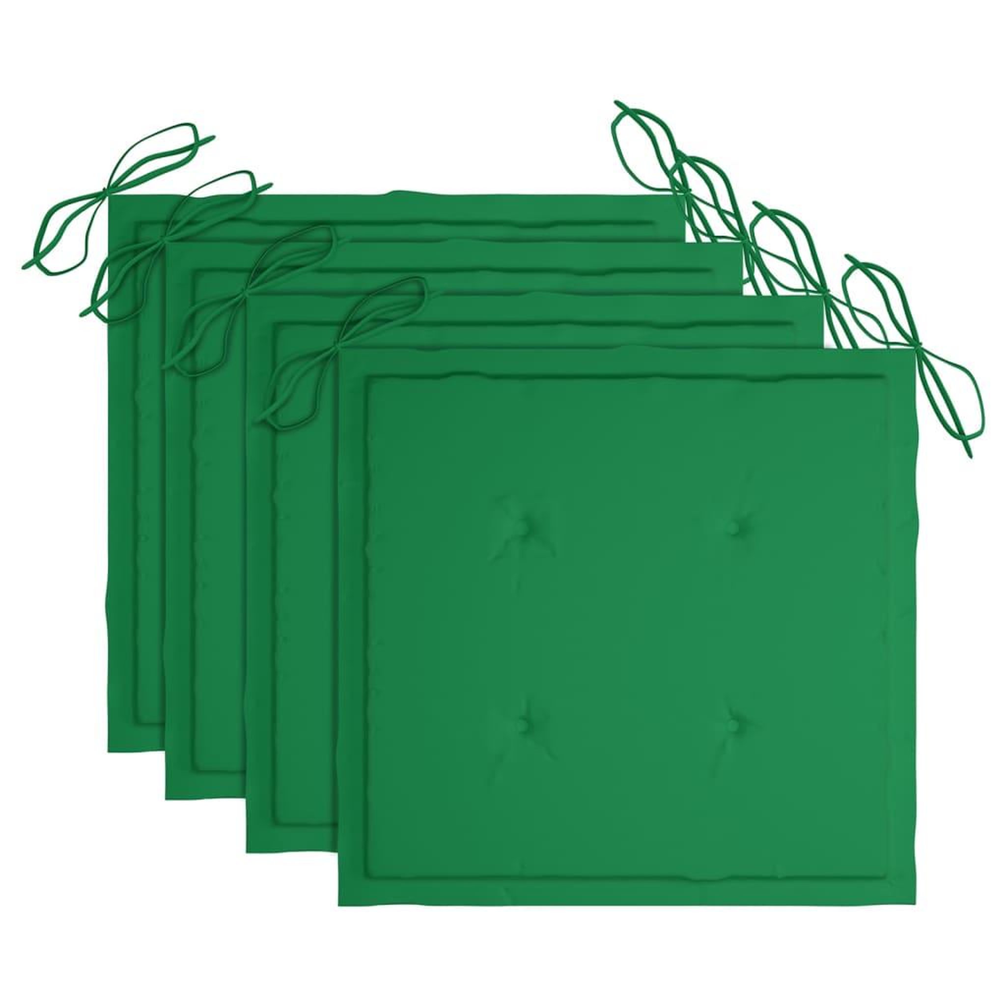 Voir la diapositive 4 : VIDAXL Chaises a manger d'exterieur lot de 4 et coussins Acacia massif