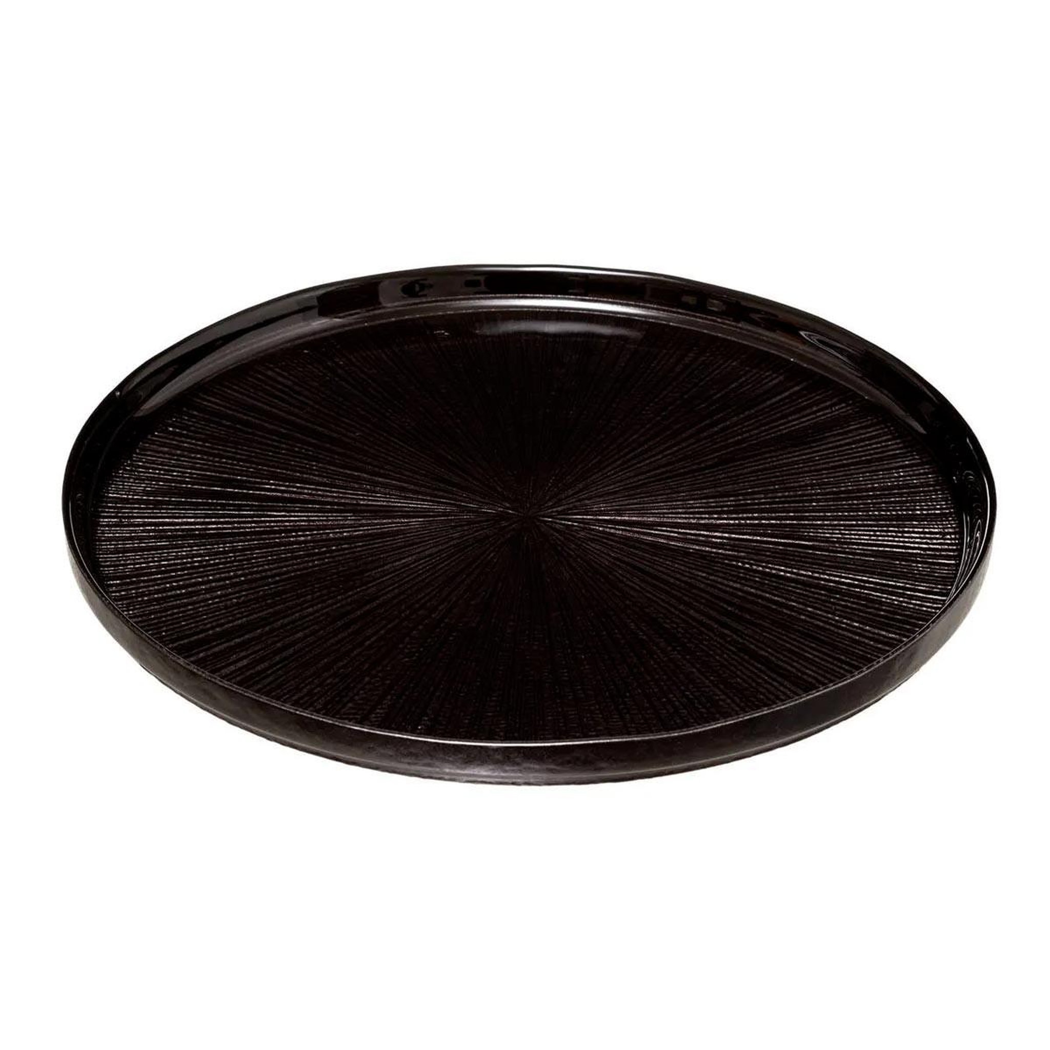 Voir la diapositive 2 : SECRET DE GOURMET Lot de 6 assiettes plates  astra  28cm noir